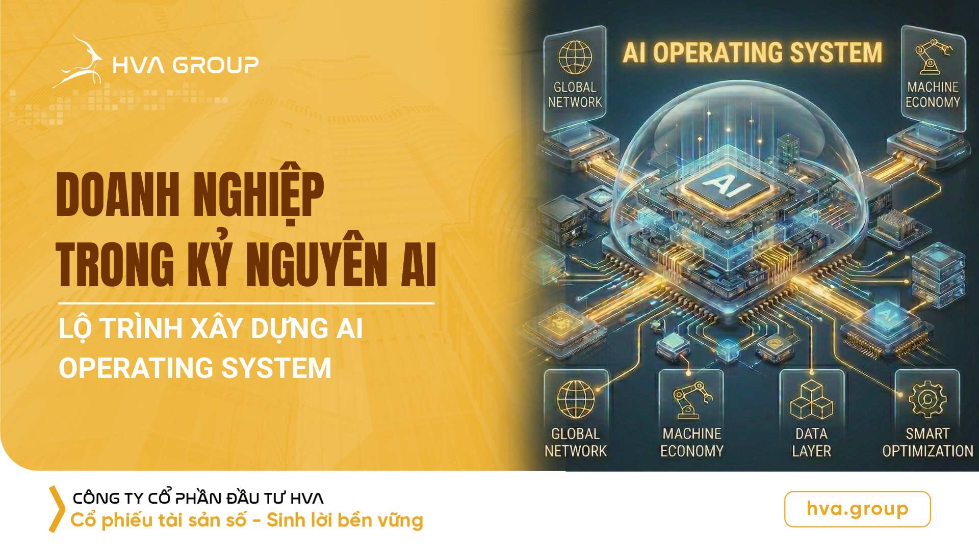 Doanh nghiệp trong Kỷ nguyên AI: Lộ trình Xây dựng AI Operating System