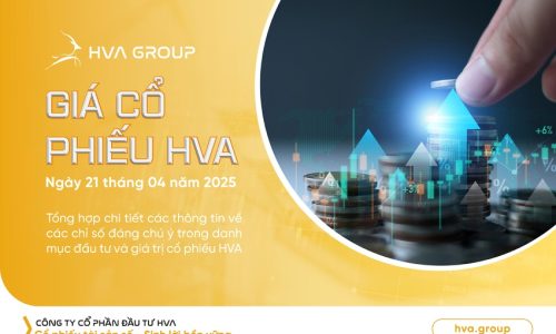 GIÁ CỔ PHIẾU HVA NGÀY 21/04/2025