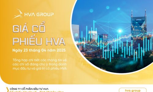 GIÁ CỔ PHIẾU HVA NGÀY 23/04/2025