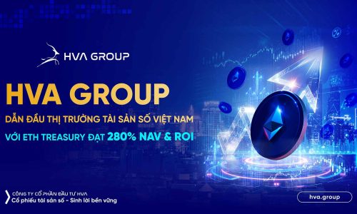 HVA Group dẫn đầu thị trường tài sản số Việt Nam với ETH Treasury đạt 280% NAV & ROI