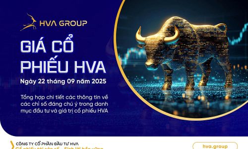 Giá cổ phiếu HVA ngày 22.09.2025