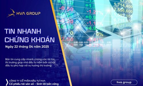 TIN NHANH CHỨNG KHOÁN NGÀY 22/04/2025