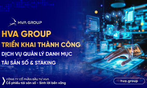 HVA Group successfully deploys digital asset portfolio management & staking services