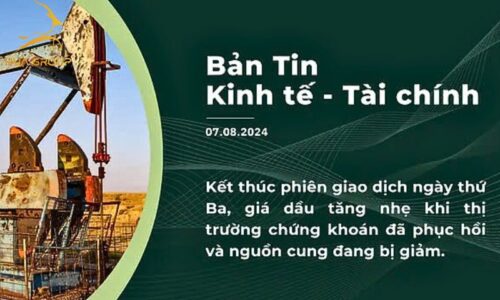 BẢN TIN KINH TẾ TÀI CHÍNH NGÀY 07.08.2024