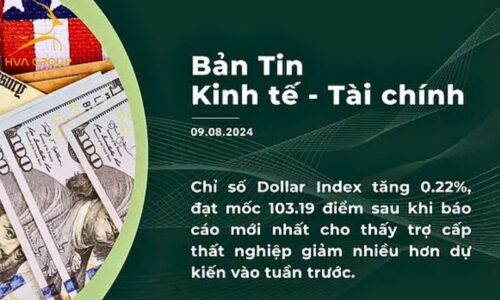 BẢN TIN KINH TẾ TÀI CHÍNH NGÀY 09.08.2024