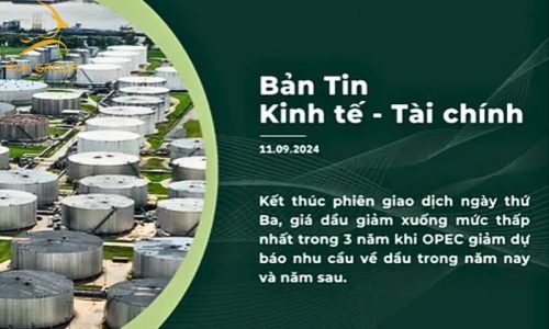 BẢN TIN KINH TẾ TÀI CHÍNH NGÀY 11.09.2024