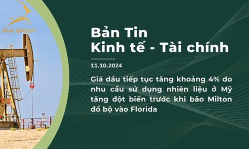 BẢN TIN KINH TẾ TÀI CHÍNH NGÀY 11.10.2024