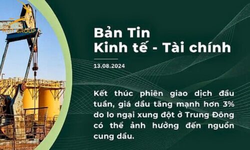 BẢN TIN KINH TẾ TÀI CHÍNH NGÀY 13.08.2024