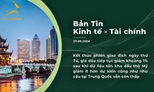 BẢN TIN KINH TẾ TÀI CHÍNH NGÀY 29.08.2024