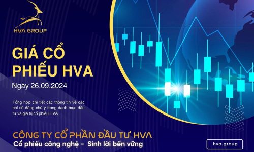 GIÁ CỔ PHIẾU HVA NGÀY 26/09/2024