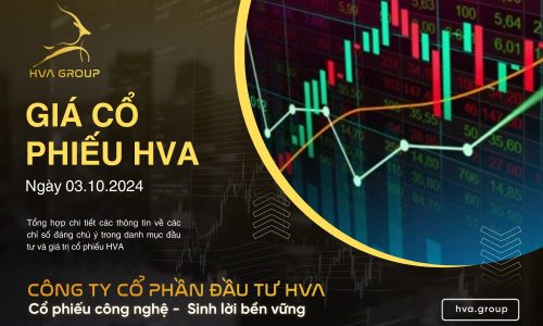 GIÁ CỔ PHIẾU HVA NGÀY 03/10/2024