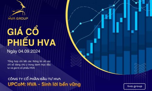 GIÁ CỔ PHIẾU HVA NGÀY 04/09/2024