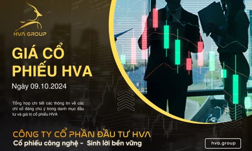 GIÁ CỔ PHIẾU HVA NGÀY 09/10/2024