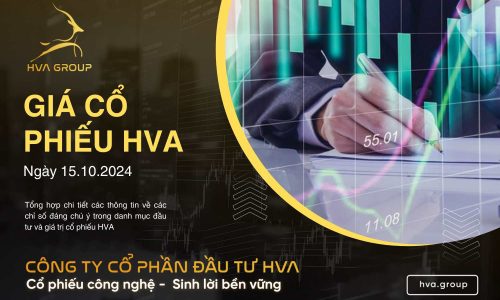 GIÁ CỔ PHIẾU HVA NGÀY 15/10/2024