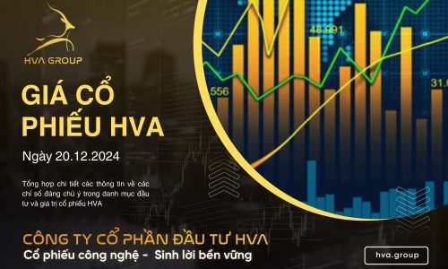 GIÁ CỔ PHIẾU HVA NGÀY 20/12/2024