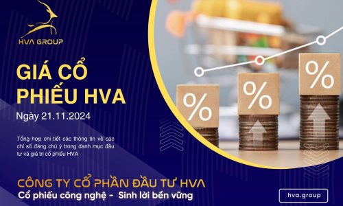 GIÁ CỔ PHIẾU HVA NGÀY 21/11/2024