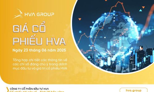 Giá cổ phiếu HVA ngày 23.06.2025