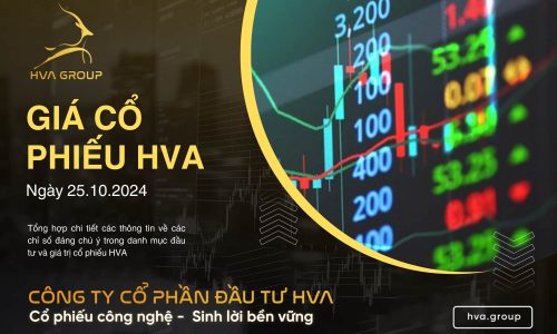 GIÁ CỔ PHIẾU HVA NGÀY 25/10/2024