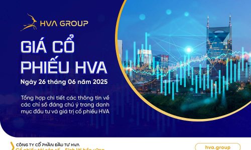 Giá cổ phiếu HVA ngày 26.06.2025