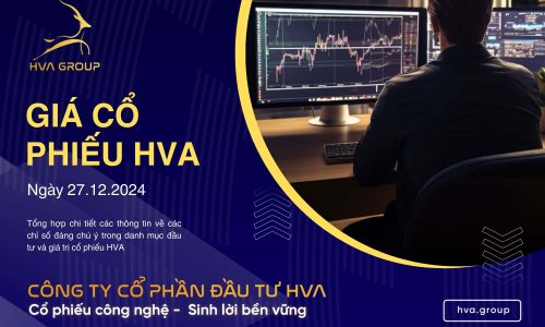 GIÁ CỔ PHIẾU HVA NGÀY 27/12/2024