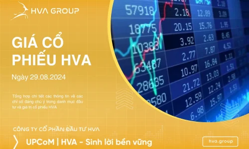 GIÁ CỔ PHIẾU HVA NGÀY 29/08/2024