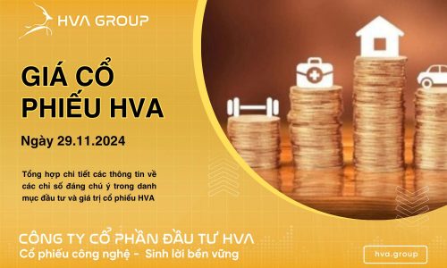 GIÁ CỔ PHIẾU HVA NGÀY 29/11/2024