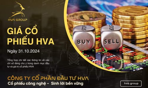 GIÁ CỔ PHIẾU HVA NGÀY 31/10/2024