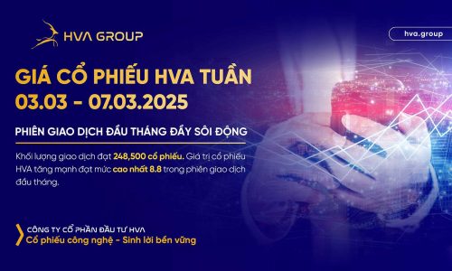 Giá cổ phiếu HVA tuần 03/03-07/03: Phiên Giao Dịch Đầu Tháng Đầy Sôi Động