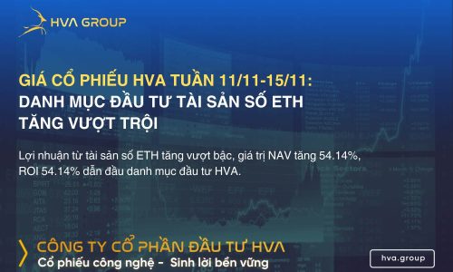 Giá cổ phiếu HVA tuần 11/11-15/11: Danh Mục Đầu Tư Tài Sản Số ETH Tăng Vượt Trội