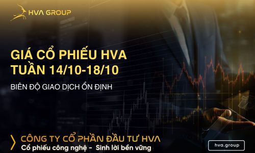 GIÁ CỔ PHIẾU HVA TUẦN 14/10-18/10: BIÊN ĐỘ GIAO DỊCH ỔN ĐỊNH