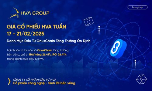 Giá cổ phiếu HVA tuần 17/02-21/02: Danh Mục Đầu Tư OnusChain Tăng Trưởng Ổn Định