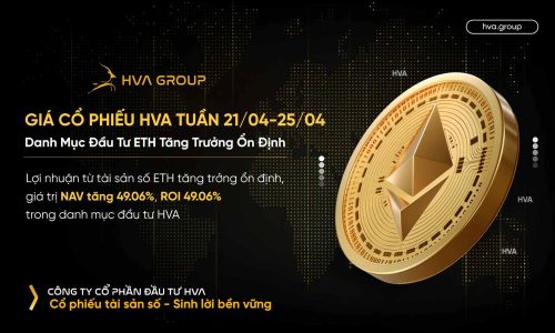 Giá cổ phiếu HVA tuần 21/04-25/04: Danh Mục Đầu Tư ETH Tăng Trưởng Ổn Định