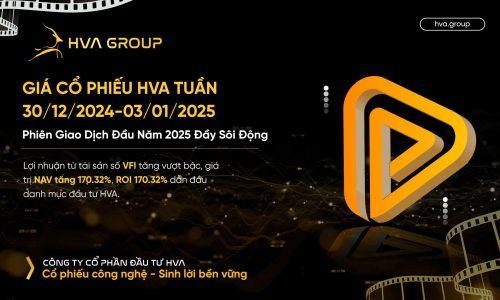 Giá Cổ Phiếu HVA Tuần 30/12-03/01: Phiên Giao Dịch Đầu Năm 2025 Đầy Sôi Động