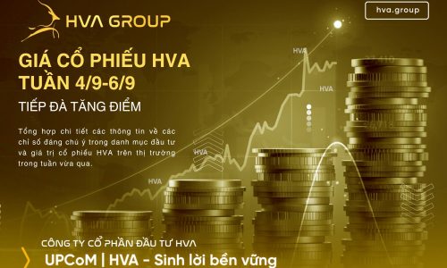 GIÁ CỔ PHIẾU HVA TUẦN 4/9-6/9: TIẾP ĐÀ TĂNG ĐIỂM