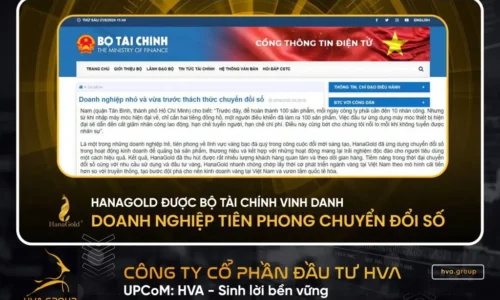 HanaGold Được Vinh Danh Là Đơn Vị Tiên Phong Chuyển Đổi Số