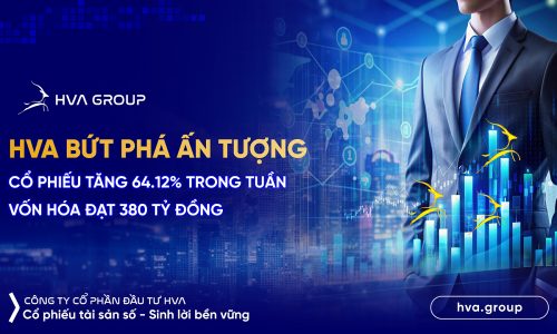 HVA bứt phá ấn tượng: Cổ phiếu tăng 64.12% trong tuần, vốn hóa đạt 380 tỷ đồng