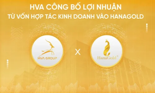 HVA Công Bố Lợi Nhuận Từ Hợp Tác Kinh Doanh Vào HanaGold