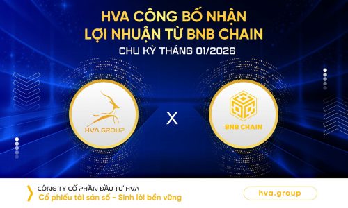 HVA CÔNG BỐ NHẬN LỢI NHUẬN TỪ BNB CHAIN CHU KỲ THÁNG 01/2026