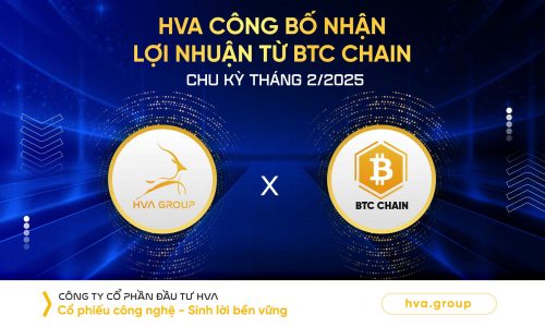 HVA CÔNG BỐ NHẬN LỢI NHUẬN TỪ BTC CHU KỲ THÁNG 02/2025