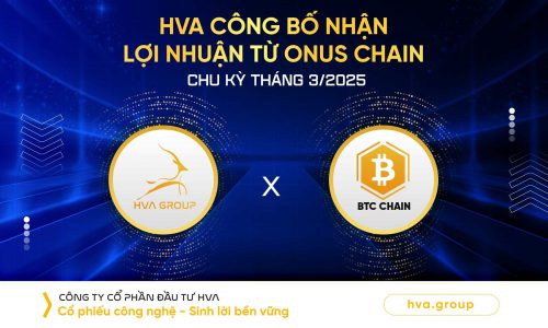 HVA CÔNG BỐ NHẬN LỢI NHUẬN TỪ BTC CHU KỲ THÁNG 03/2025