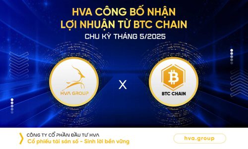 HVA CÔNG BỐ NHẬN LỢI NHUẬN TỪ BTC CHU KỲ THÁNG 05/2025