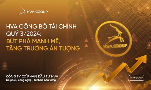 HVA Công Bố Tài Chính Quý 3/2024: Bứt Phá Mạnh Mẽ, Tăng Trưởng Ấn Tượng