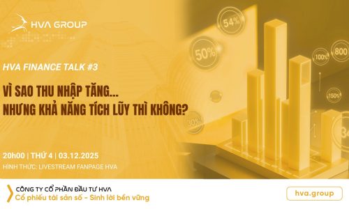 HVA Finance Talk #3: Vì sao thu nhập tăng… nhưng khả năng tích lũy thì không?