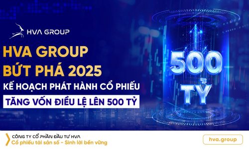 HVA Group bứt phá 2025: Kế hoạch phát hành cổ phiếu, tăng vốn điều lệ lên 500 tỷ