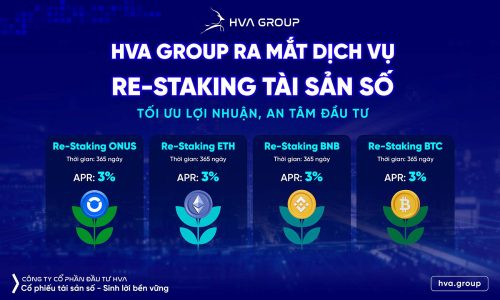 HVA Group Launches Digital Asset Re-staking Service: Opportunity to Optimize Profits for Investors