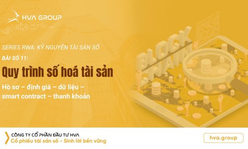 Quy trình số hoá tài sản: Hồ sơ – định giá – dữ liệu – smart contract – thanh khoản