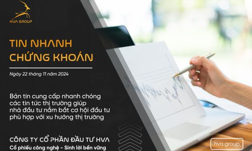 TIN NHANH CHỨNG KHOÁN NGÀY 22/11/2024