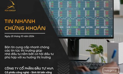 TIN NHANH CHỨNG KHOÁN NGÀY 25/10/2024