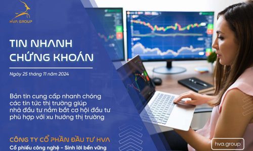 TIN NHANH CHỨNG KHOÁN NGÀY 25/11/2024