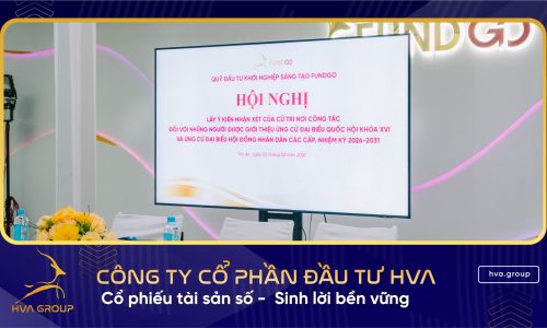 Tổng Giám đốc HVA tiếp xúc cử tri tại nơi làm việc trong quy trình giới thiệu ứng cử Đại biểu Quốc hội khóa XVI
